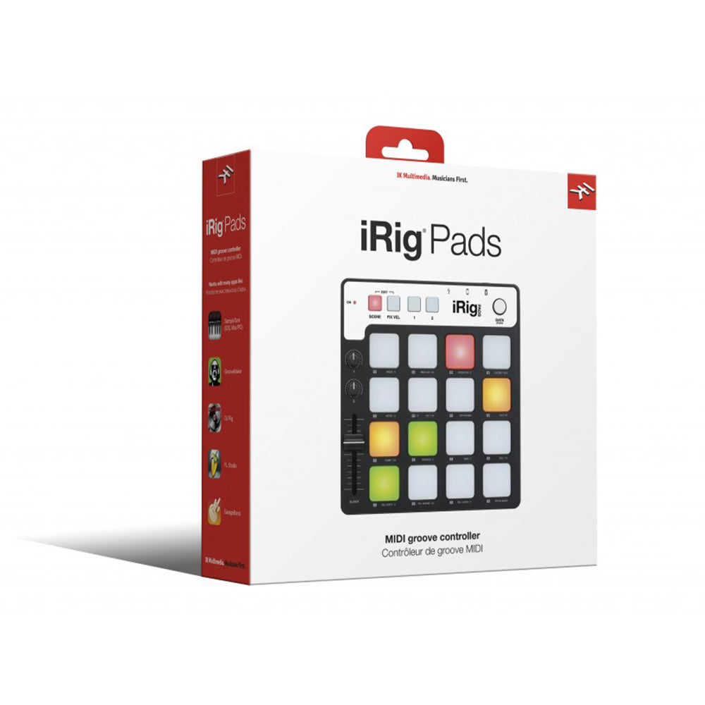 IK Multimedia iRig Pads - Controller for iOS or Computers