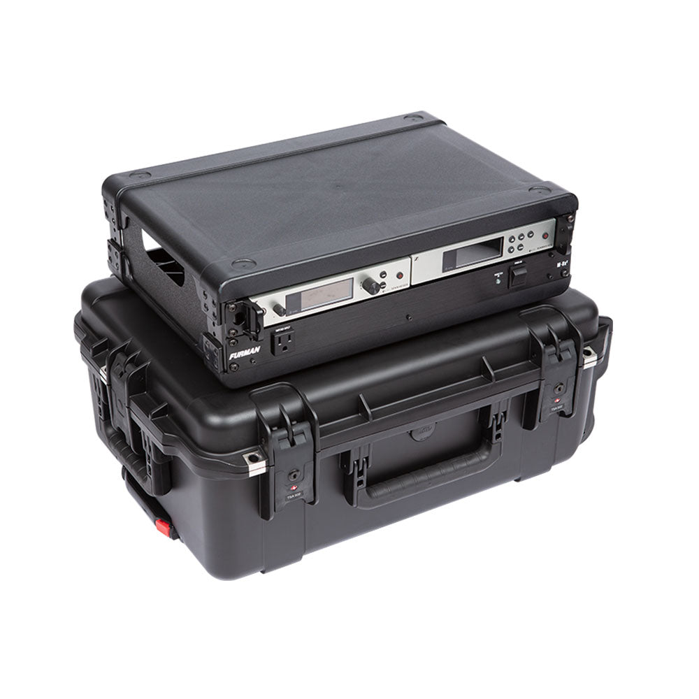 SKB 3i-2215M82U - 2-Space iSeries Injection Molded Fly Rack (13 Inch Deep)