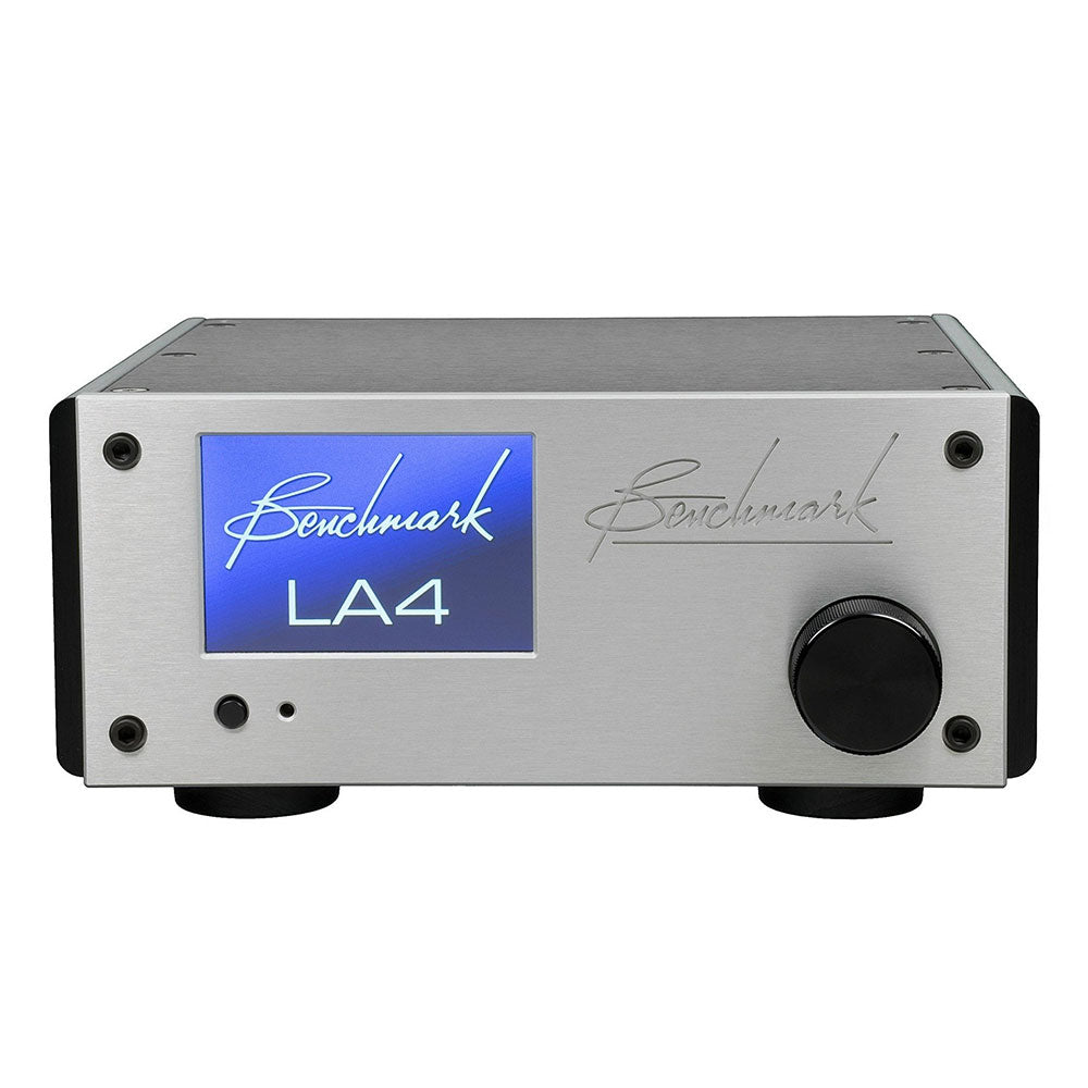 Benchmark LA4 Line Amplifier for Hi-Fi and Studio Power Amps (Silver)