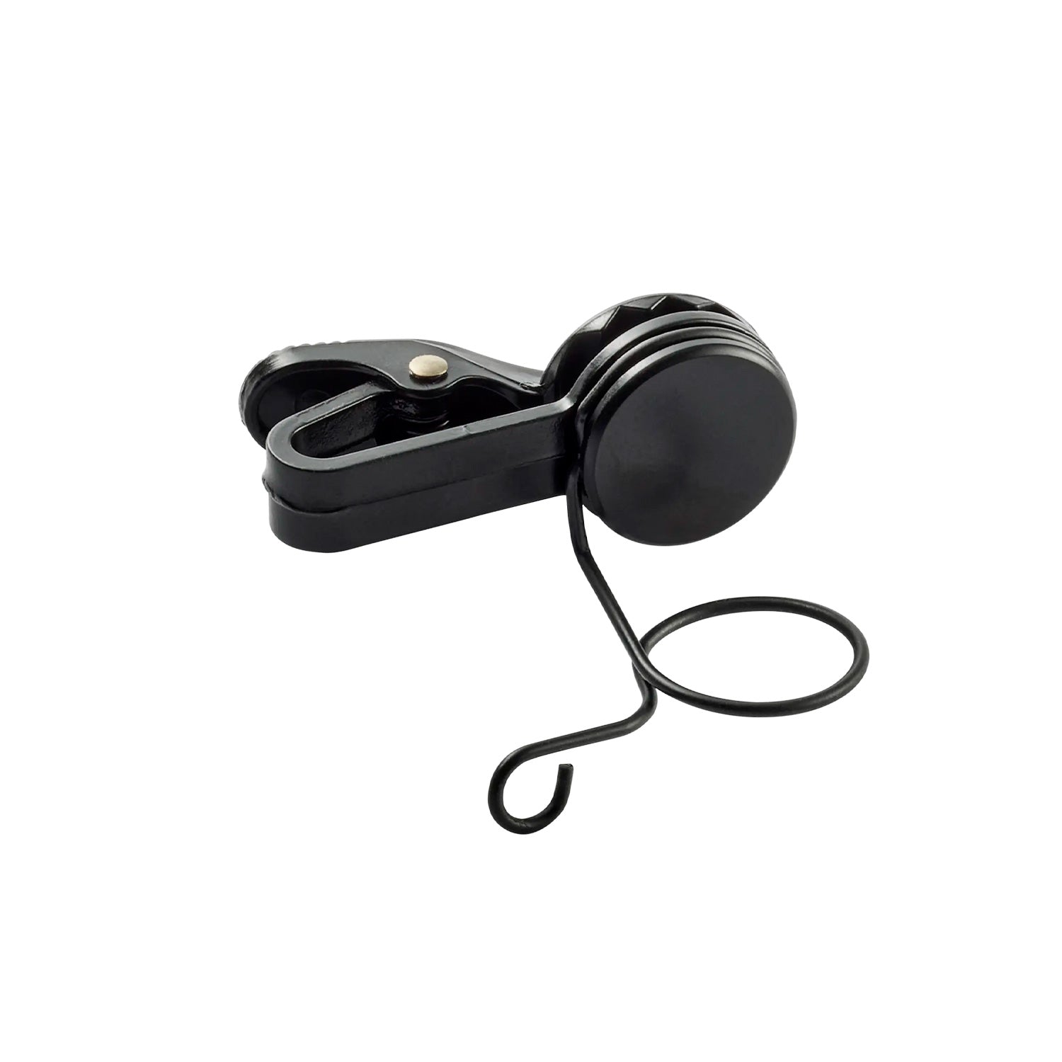 Shure RK187T1 - Single-Mount Tie Clip for WL18x Lavalier Microphones (Black)