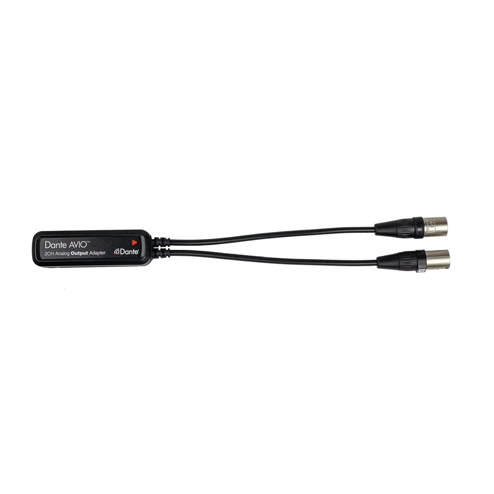 Listen Technologies LA-466 - Dante 2 Channel Output XLR Adapter for Stationary Transmitters