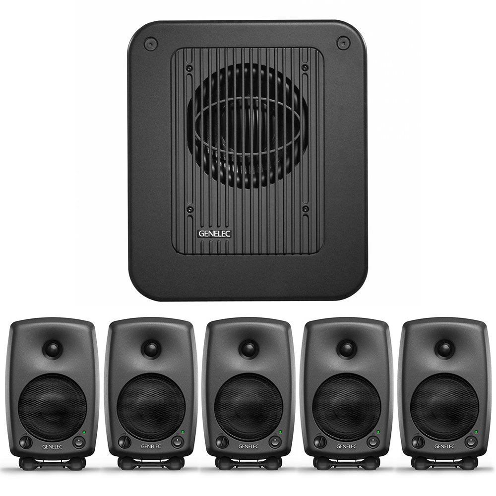 Genelec 8030.LSE BroadcastPak 5.1 Surround Studio Monitor Bundle