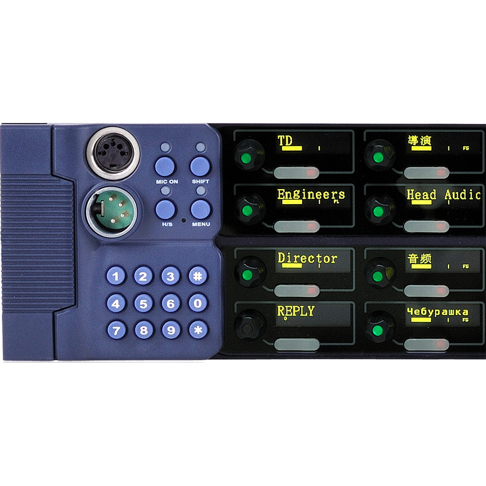 Clear-Com V12RDDX4 - Desktop 12-Rotary Control Intercom Panel for Eclipse HX or Arcadia