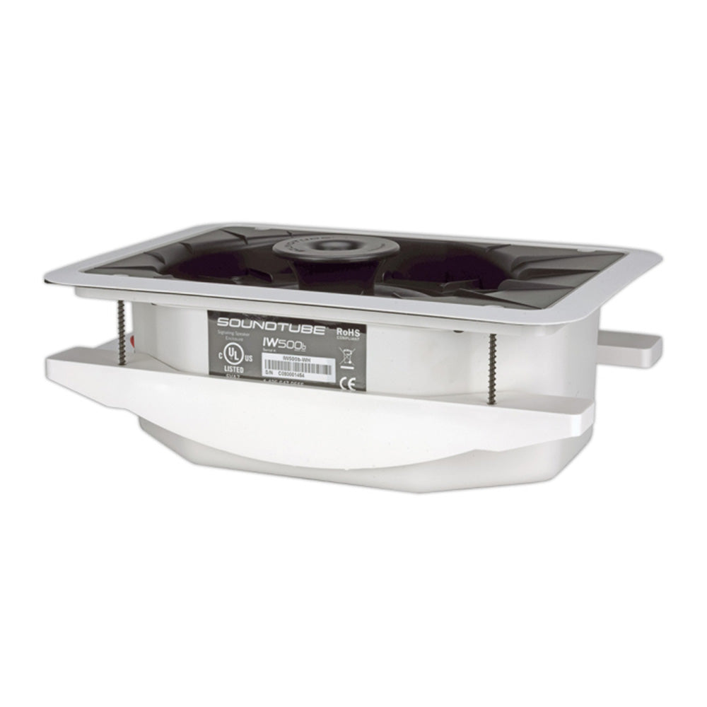 Soundtube IW500B-WH - Two-Way 5.25-Inch In-Wall Loudspeaker (White)