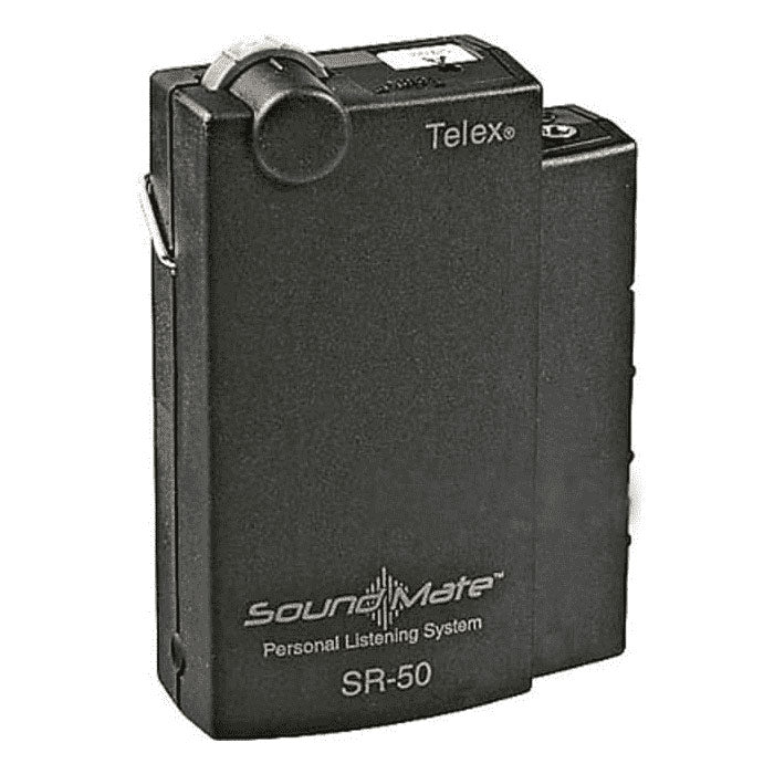 Electro-Voice / Telex SR-50 Single Frequency Personal Receiver with Beltclip - Channel "A"/ 72.1