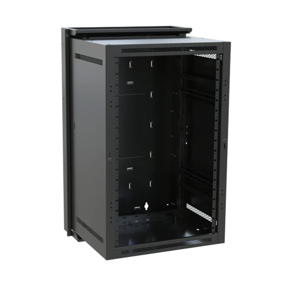 Middle Atlantic DWR-16-22 - DWR Series Pivoting Wall Rack (16 Space / 22" Depth)