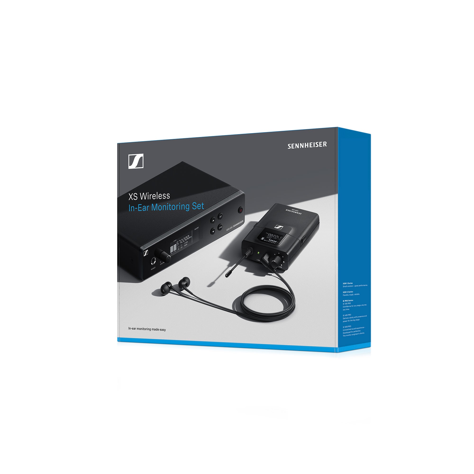 Sennheiser XSW IEM SET - Wireless In-Ear Monitor System (B Band / 572-596 MHz)