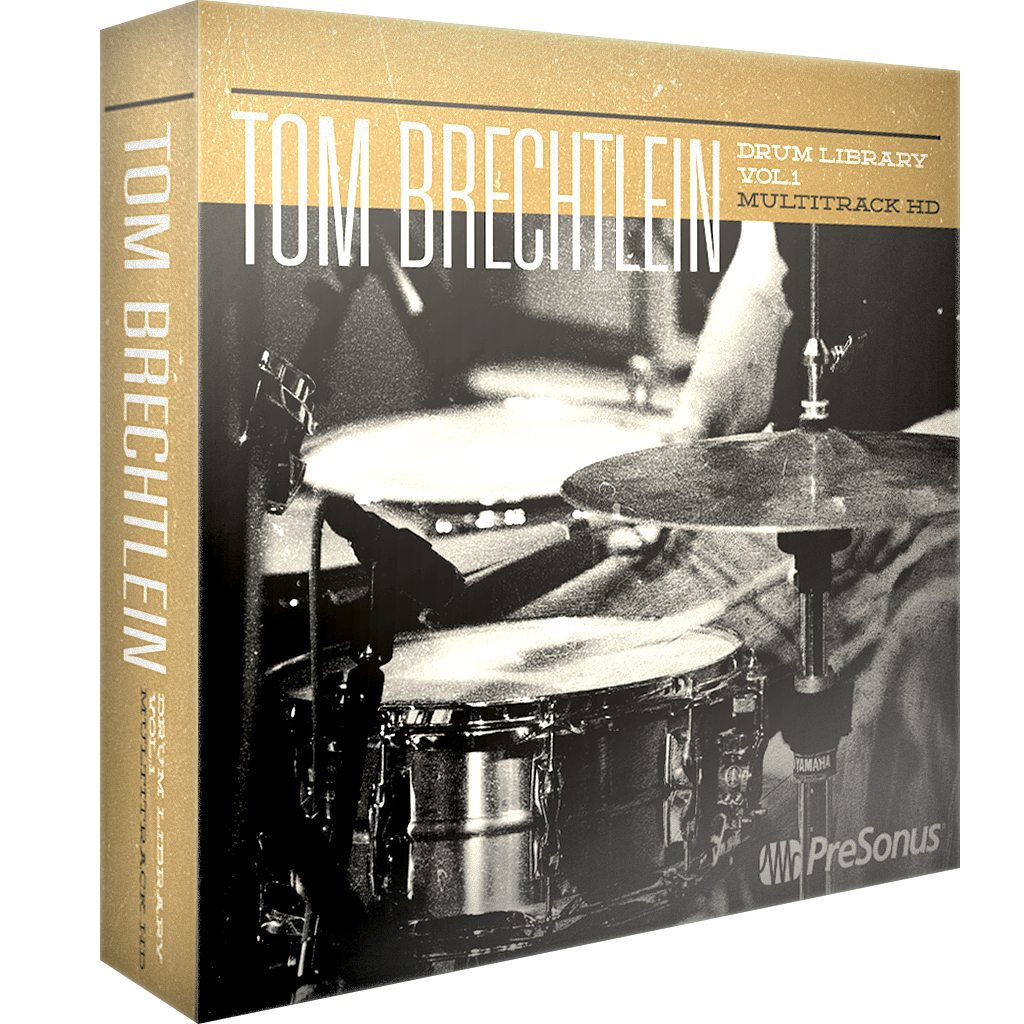 PreSonus Tom Brechtlein Drums Vol. 1 - HD Multitrack (for Studio One)