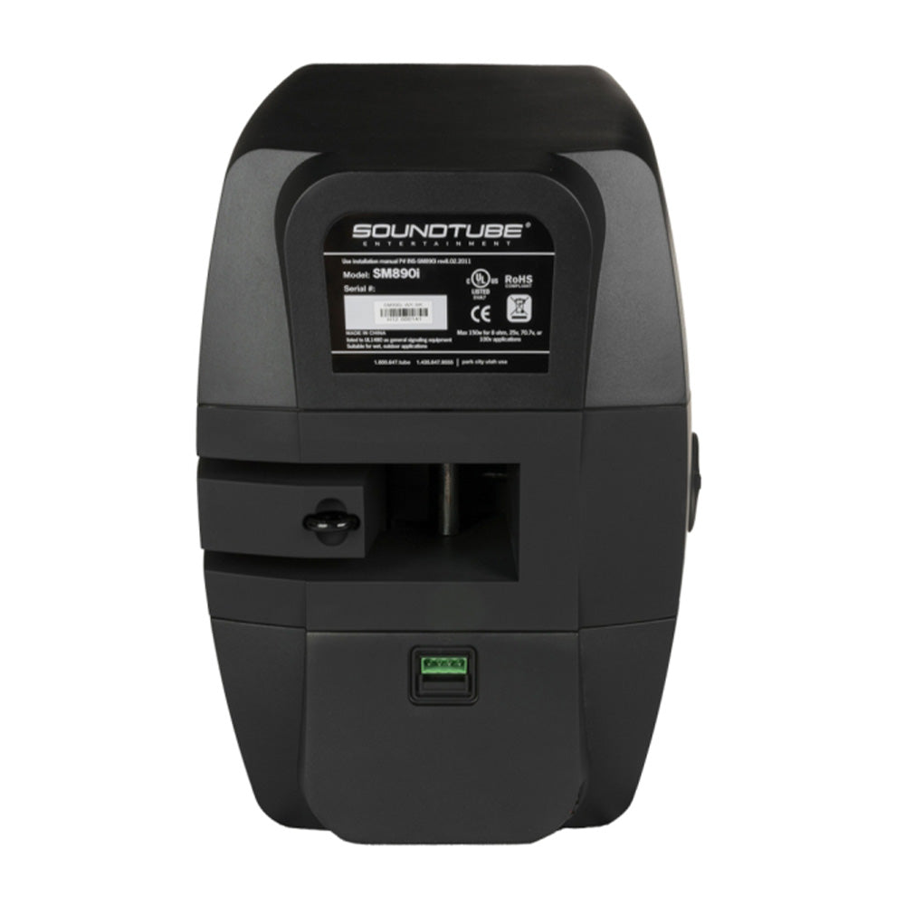 Soundtube SM890i-WX-BK - Two-Way 8-Inch Outdoor Surface Mount Speaker (Black)