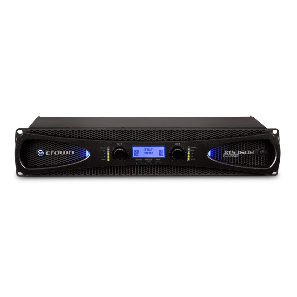 Crown XLS1502 DriveCore Two-Channel 525W @ 4 Ohm Power Amplifier