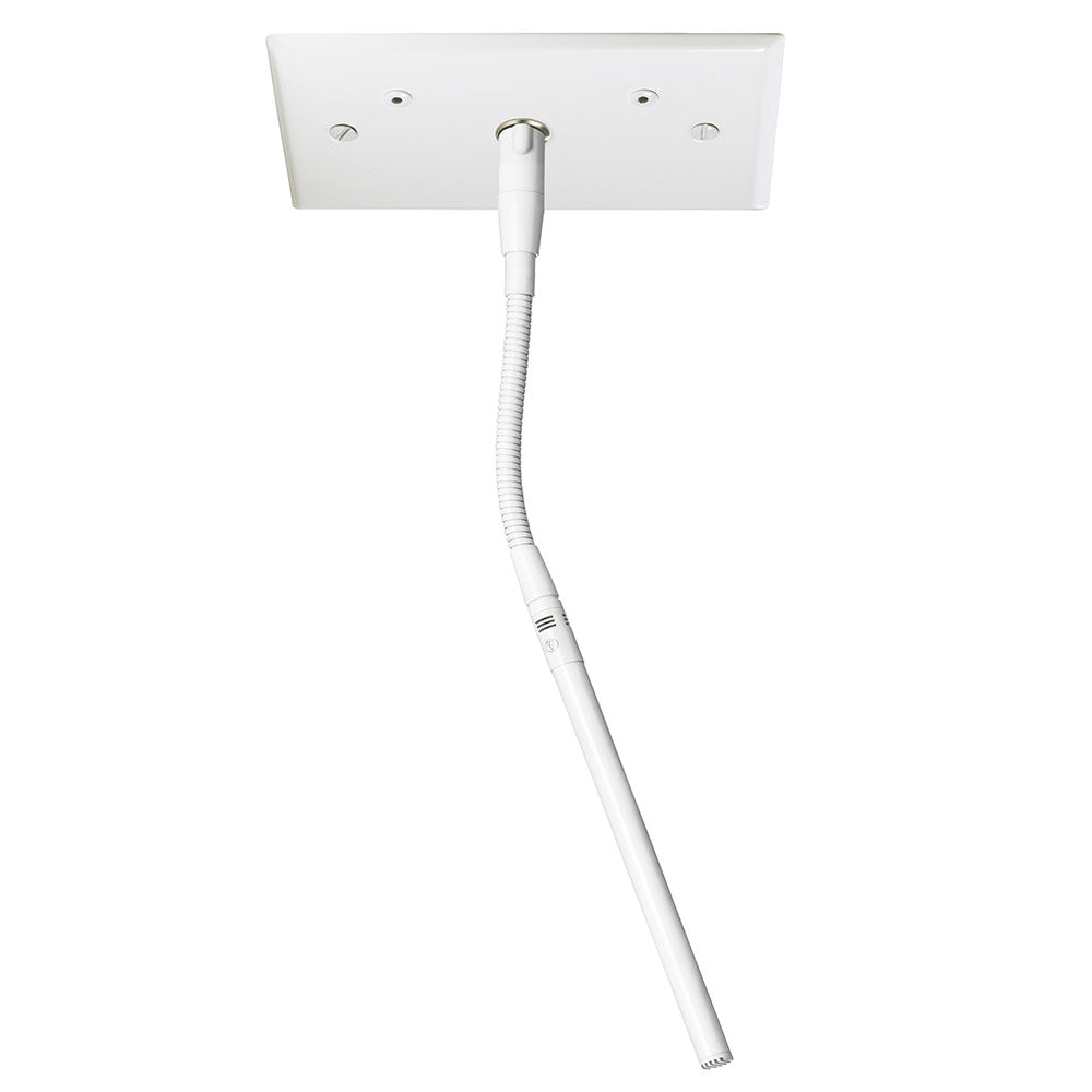 Audio-Technica ES931PMWML MicroLine Condenser Gooseneck Microphone (White)