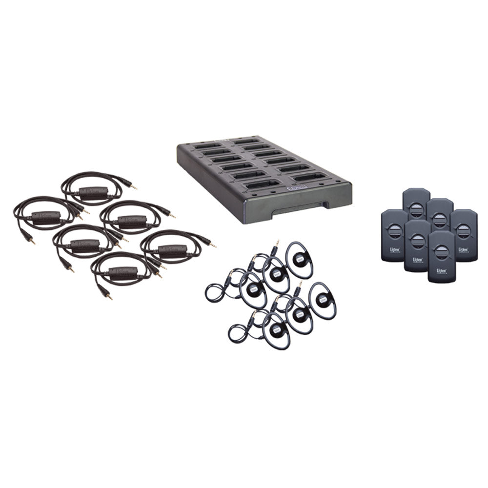 Listen Technologies LP-40-072-01 - Intelligent DSP RF Receiver 6-Pack (72 MHz)