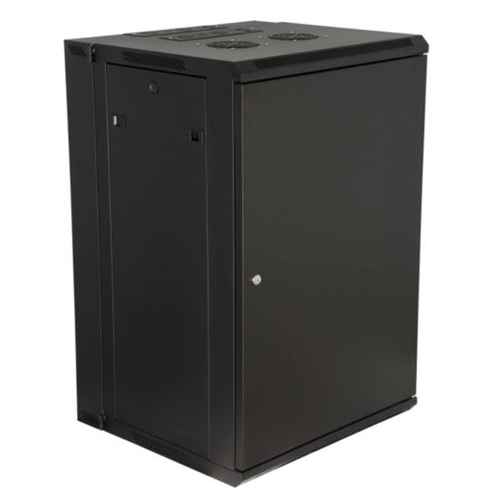 Gator GRW2018508 18U, 21" Deep Sectional Wall Rack, Steel Door