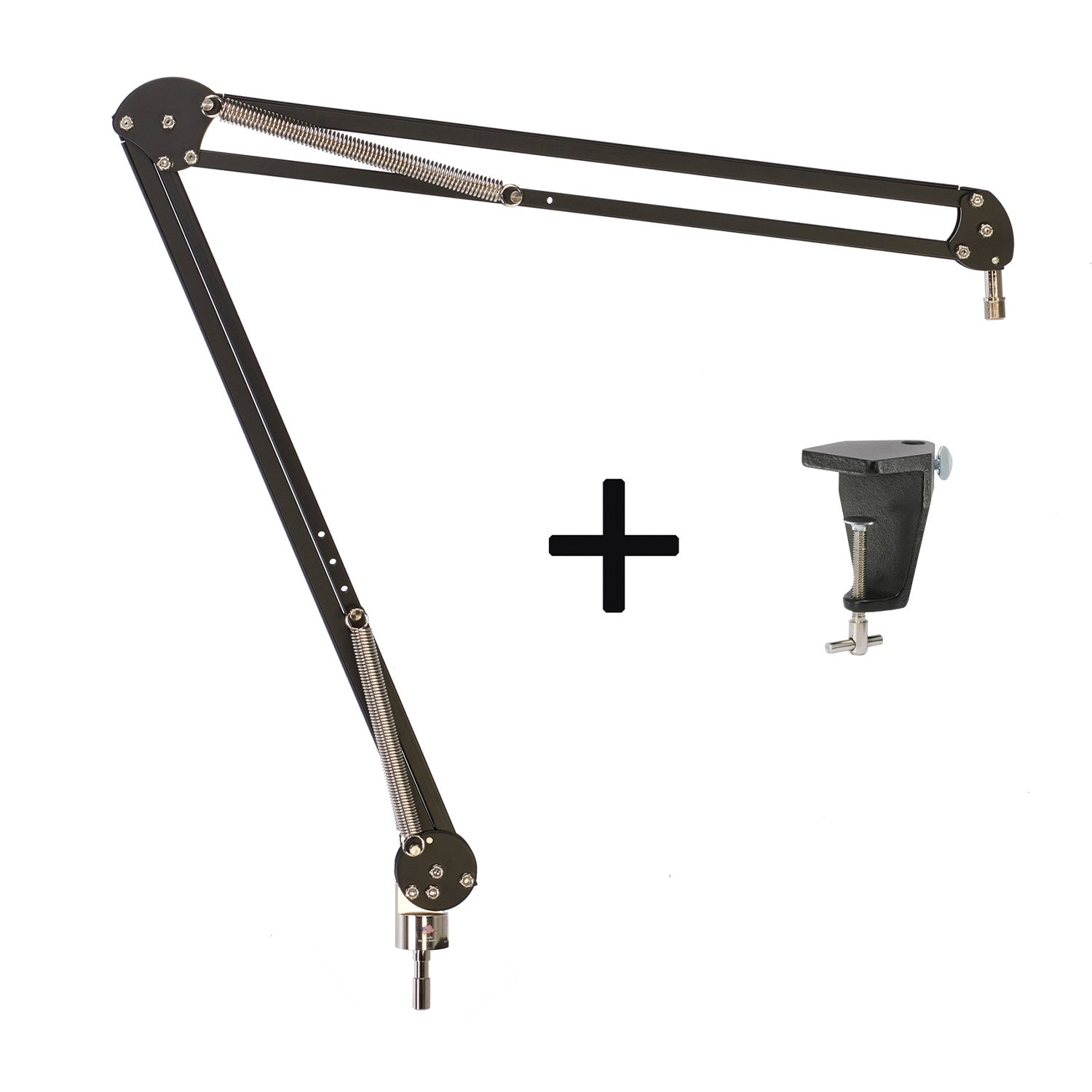 OC White 14199-C-B - ProBoom Elite 45-Inch Mic Arm w/Clamp (Carbon Black)