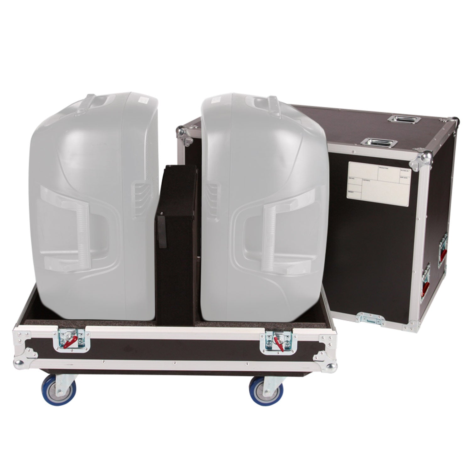 Gator G-TOUR SPKR-215 Tour Style Transporter For (2) 15" Speakers