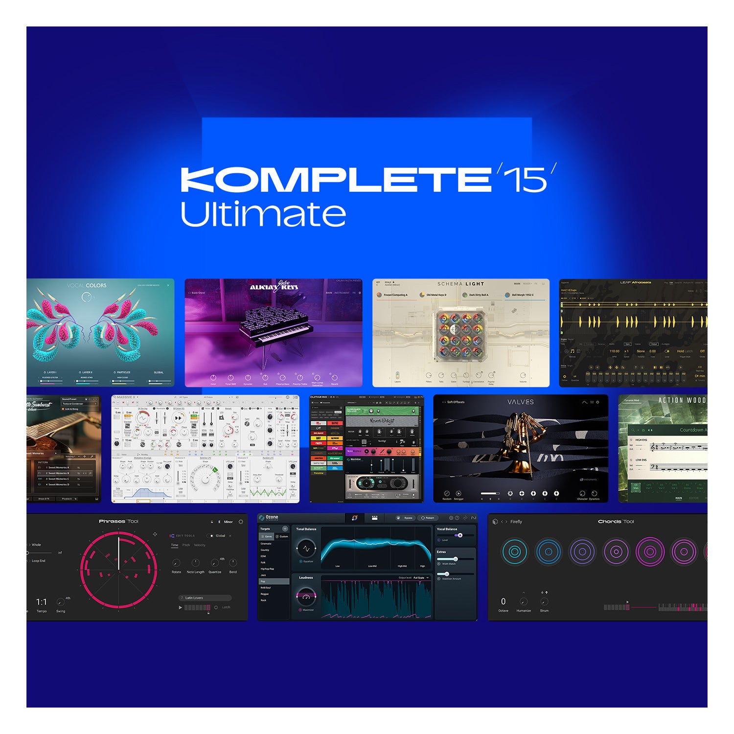 Native Instruments Komplete 15 Ultimate - Music Creation Toolkit (Upgrade from Komplete Standard)