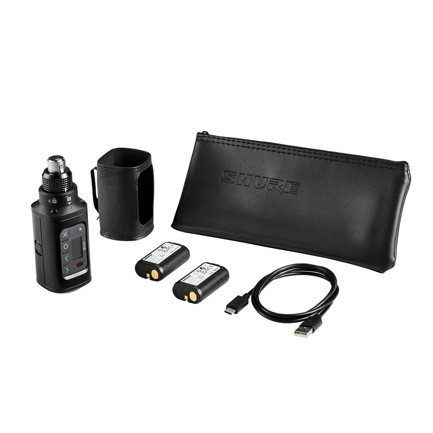 Shure ADX3 - Plug-On Transmitter for Axient Digital Wireless (K54 Band / 606-663 MHz)