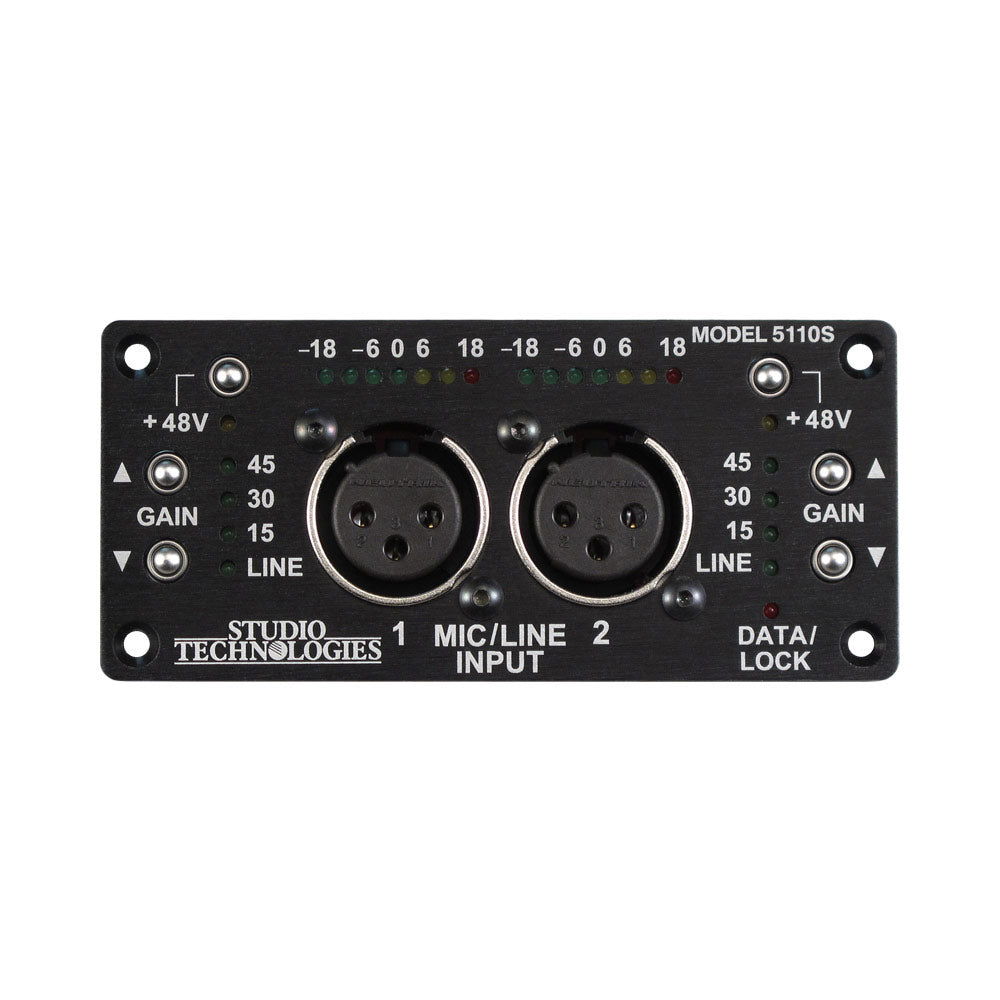 Studio Technologies Model 5110S Mic/Line Input Module (SMPTE Version)