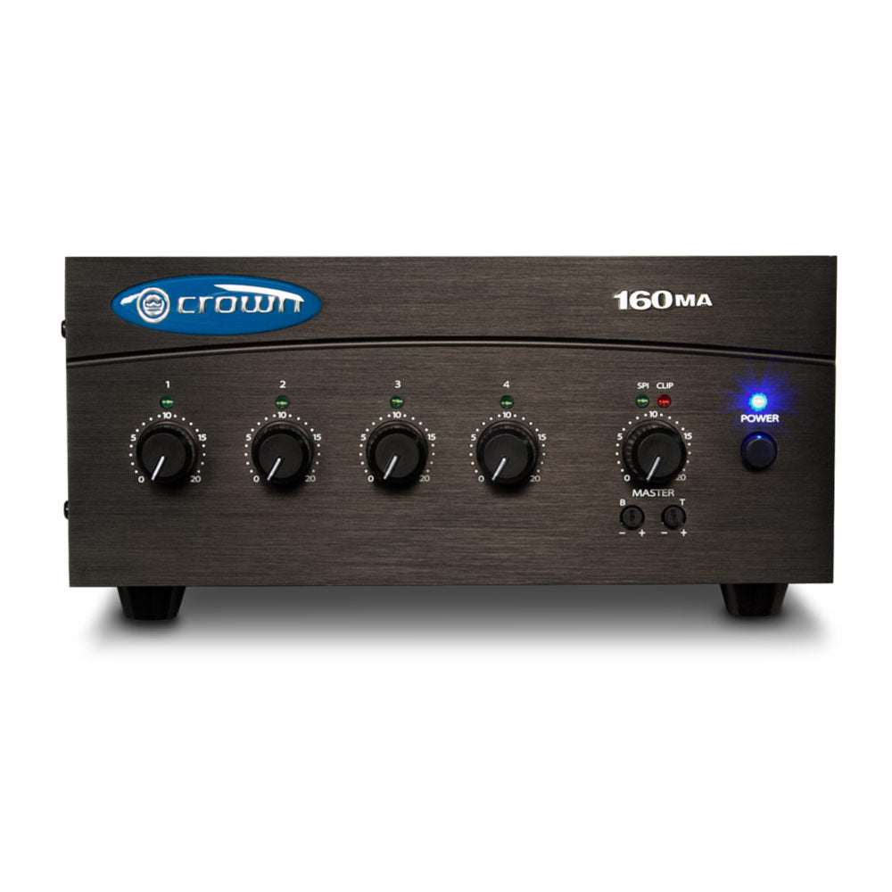 Crown 160MA 4-Channel 60-Watt Commercial Mixer/Amplifier