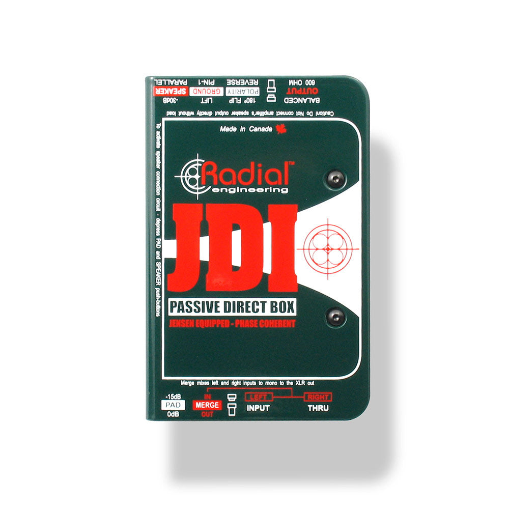 Radial Engineering JDI Jensen Transformer Equipped Passive Direct Box