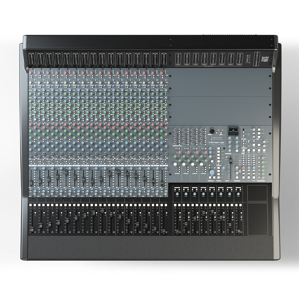 SSL Origin 16 - Analog In-Line Console For Hybrid Production Environments