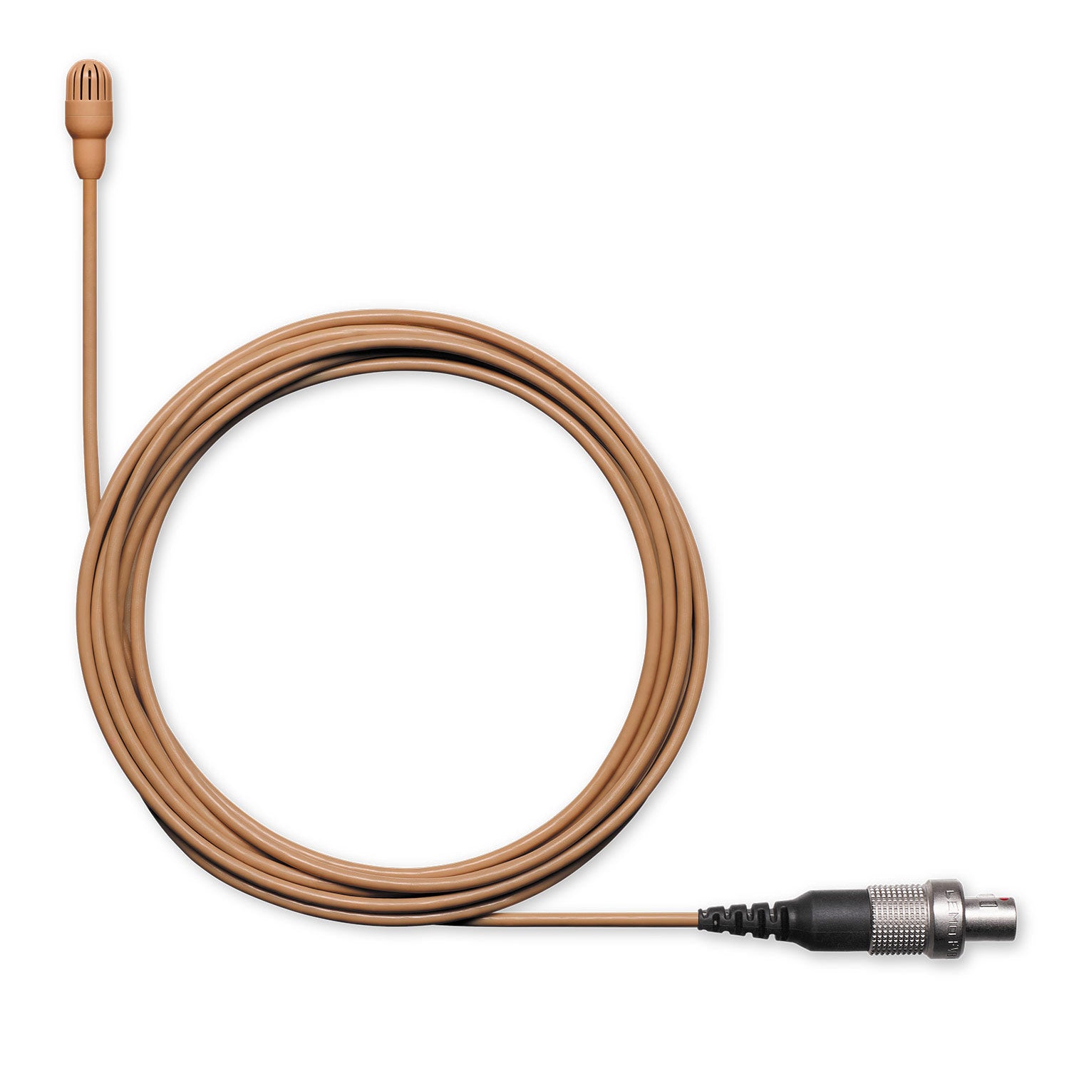 Shure TwinPlex TL47C/O-LEMO Subminiature Lavalier Microphone (Low Sens, Lemo, Cocoa)