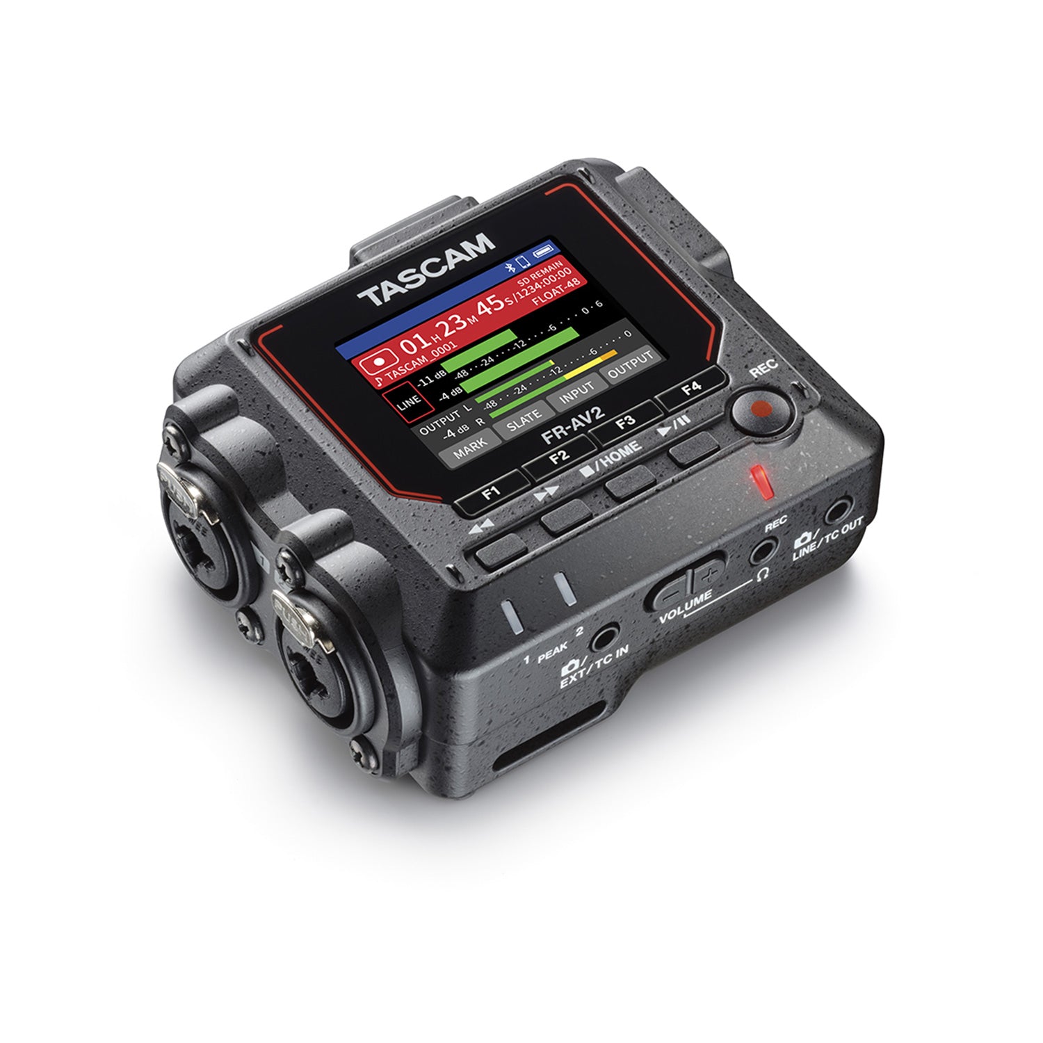 Tascam FR-AV2 - Compact 32-Bit Float Field Recorder and Timecode Generator with Mixer