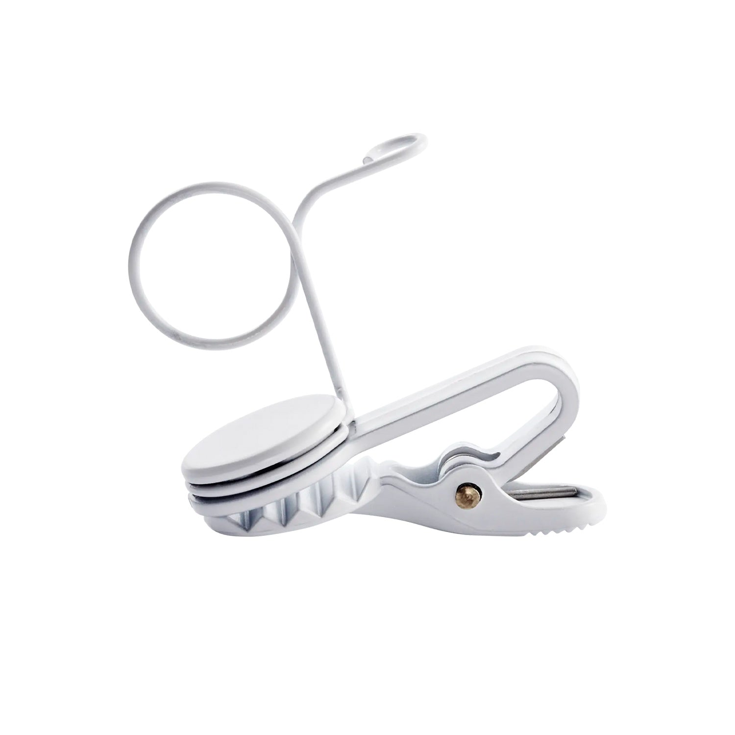 Shure RK187T1 - Single-Mount Tie Clip for WL18x Lavalier Microphones (White)