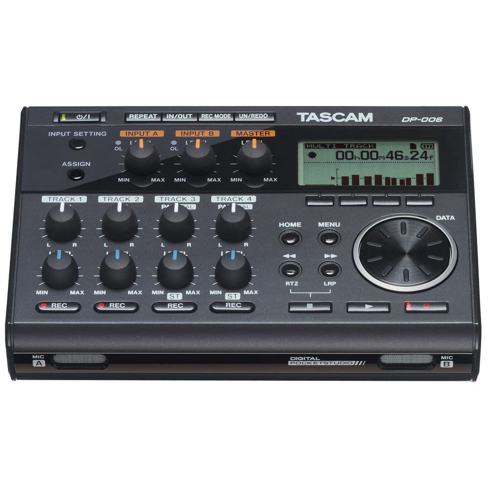 Tascam DP-006 Compact 6 Track Digital Portastudio