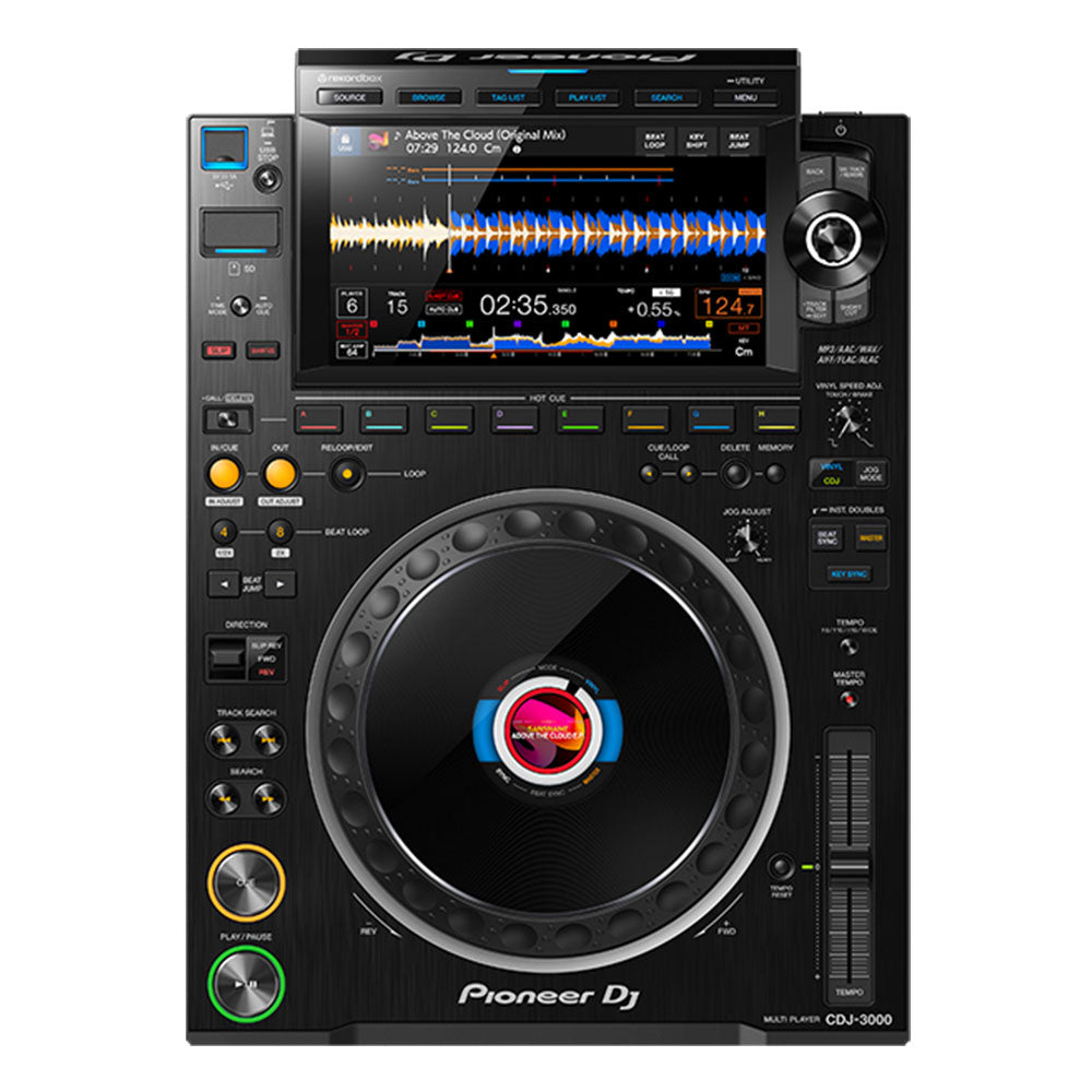 Pioneer DJ CDJ-3000 - Professional DJ Multi-Player (Black)