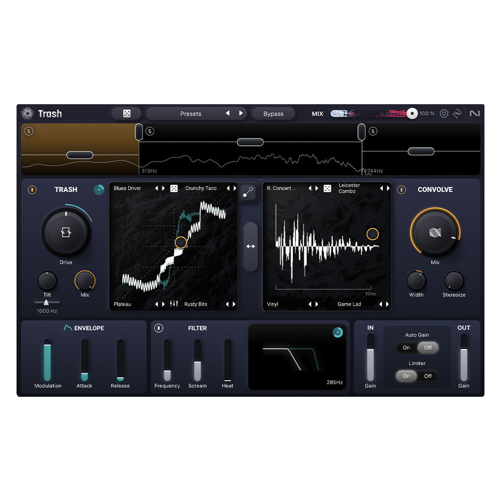 iZotope Trash - Creative Distortion Plugin Upgrade (VST/AU/AAX / iPad)
