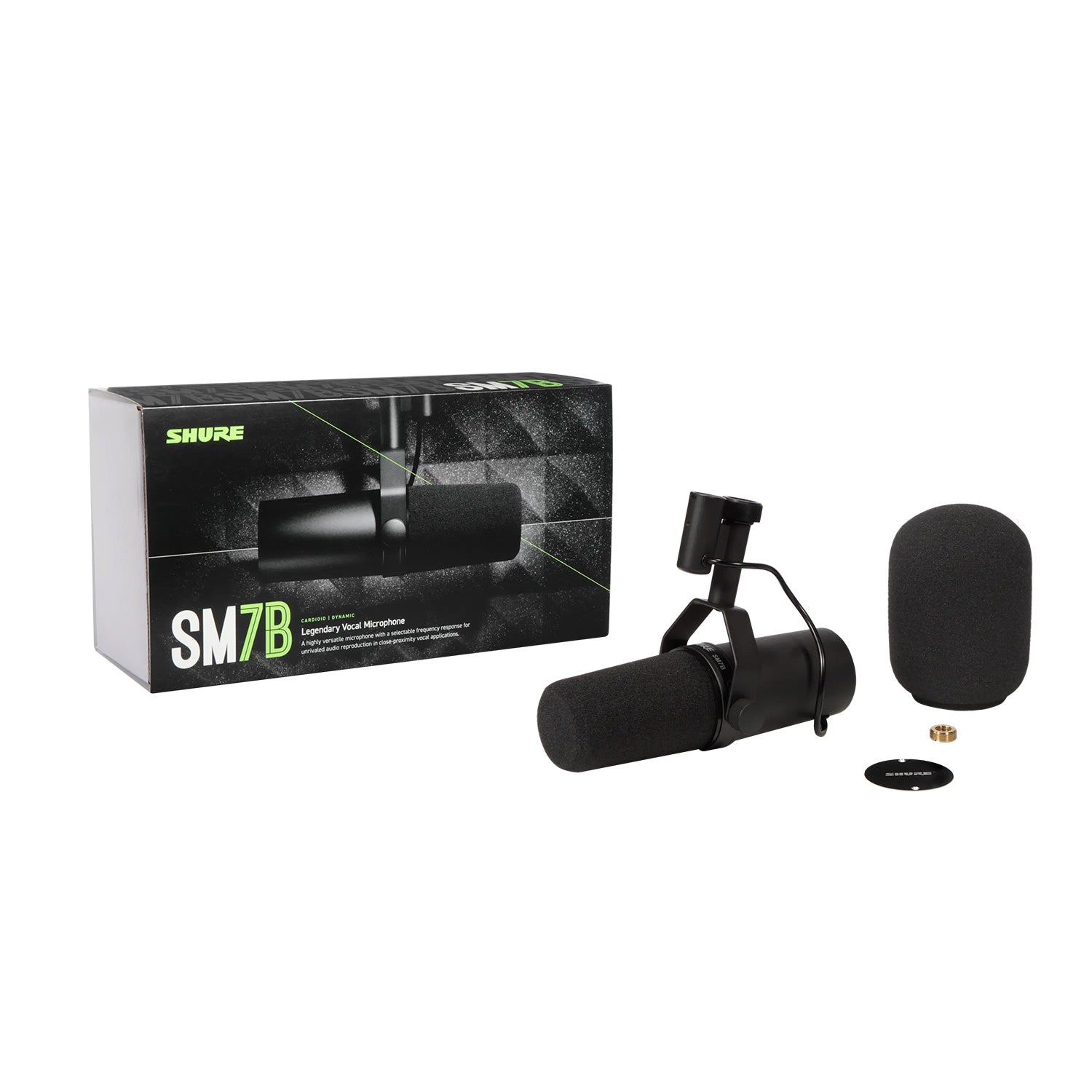 Shure SM7B - Dynamic Cardioid Vocal Broadcast Microphone