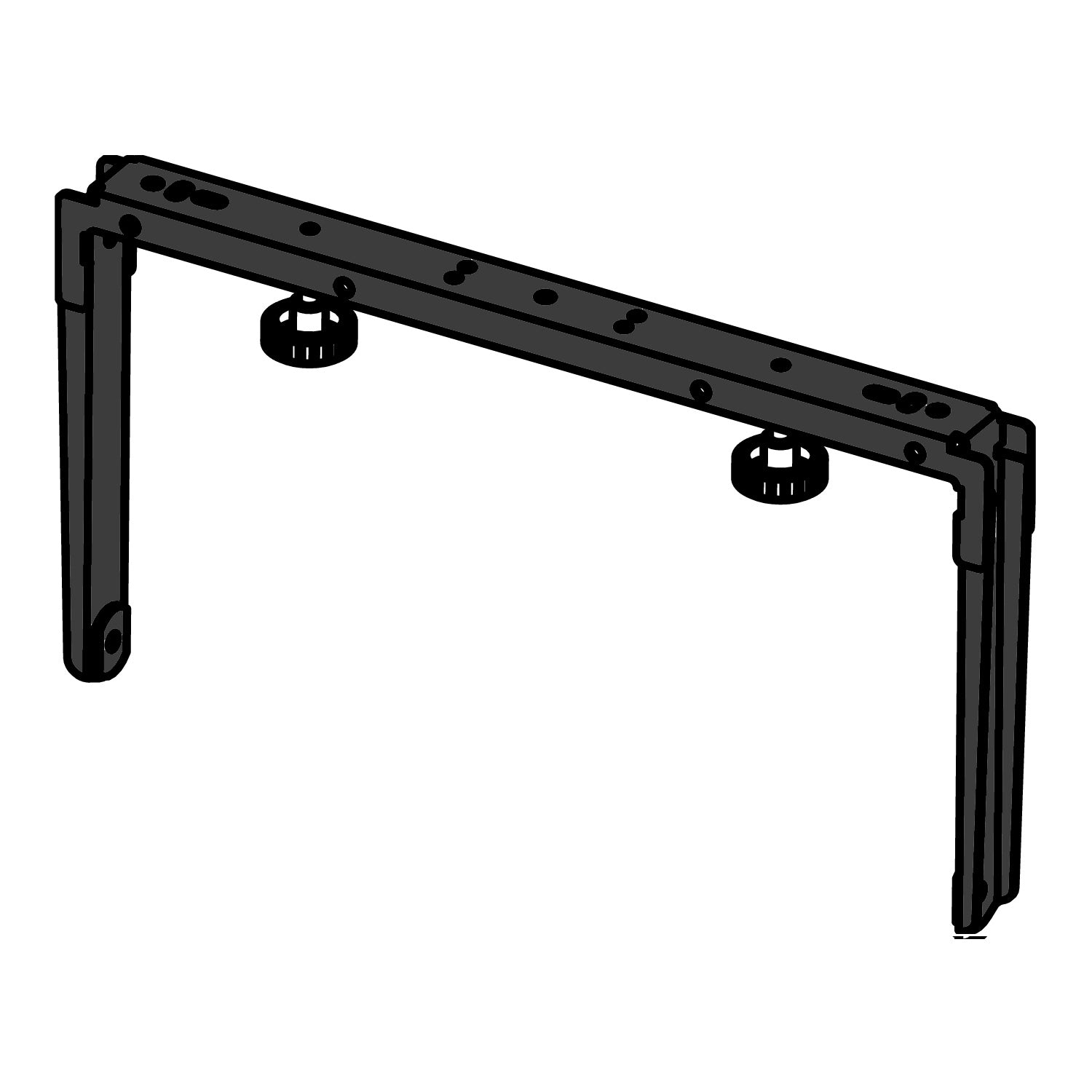 Electro-Voice MFX-UB600-B - U-Bracket for MFX-15MC (Black)