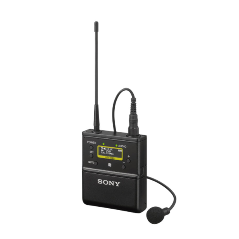 Sony UTX-B40 - Bodypack Transmitter for UWP-D Wireless with ECM-V1BMP Lavalier (25UC / 536-608 MHz)