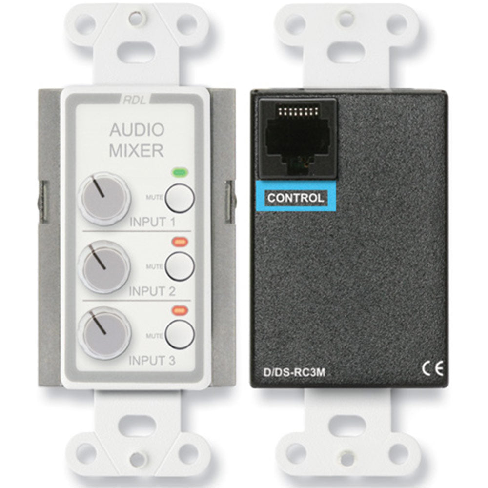 RDL D-RC3M Remote Audio Mixing Control with Muting