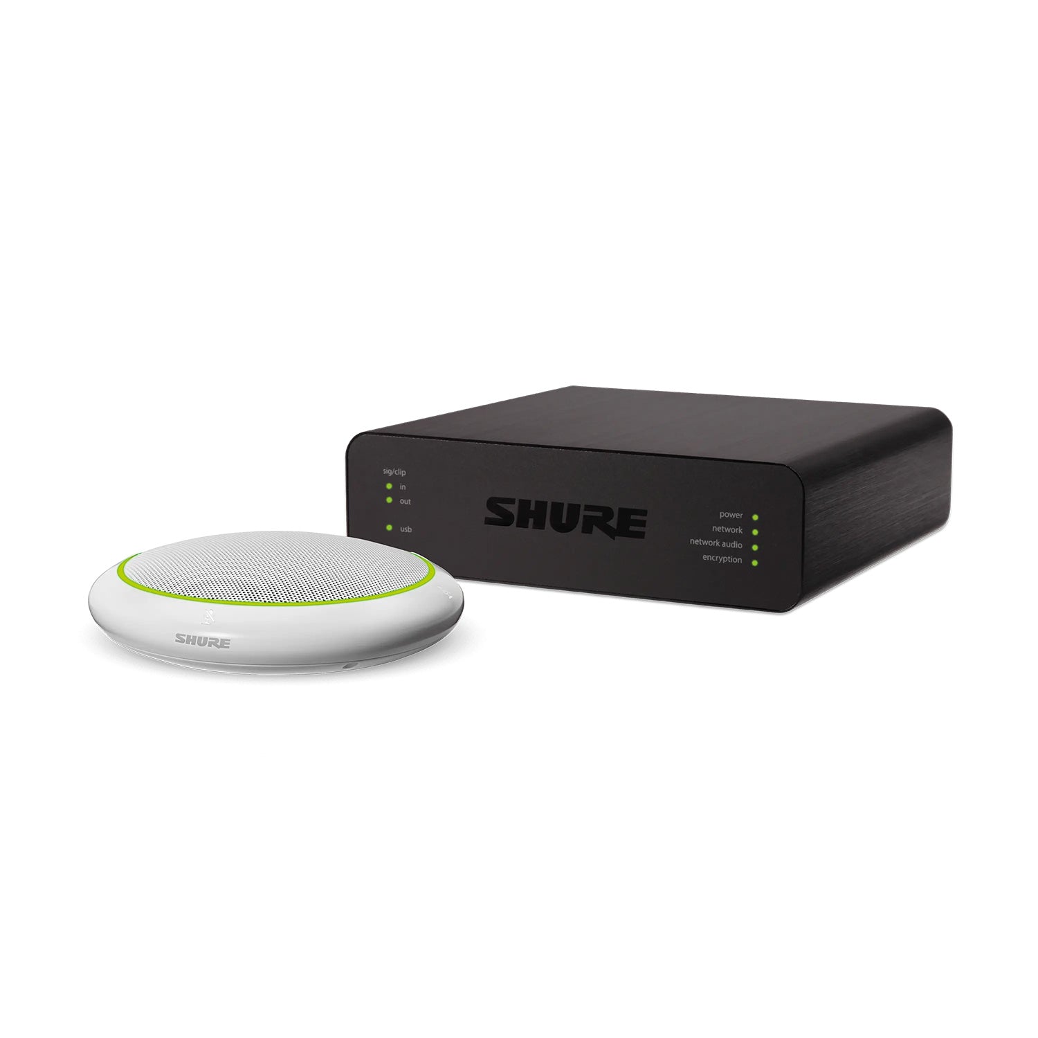 Shure MXA310 + ANIUSB-MATRIX AV Conferencing Bundle - MicroFlex Advance System (White)