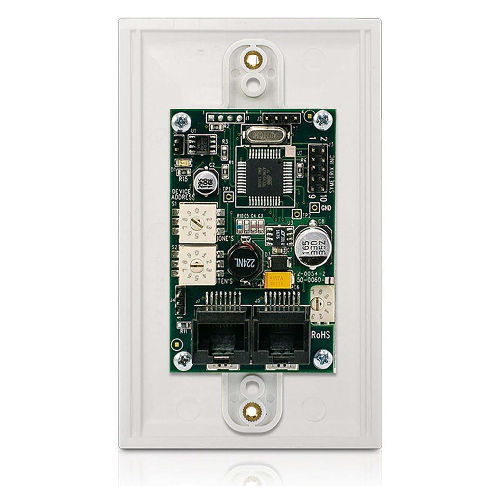 Symetrix ARC-SW4e Push Button Wall Controller for Symetrix DSP Systems (White)