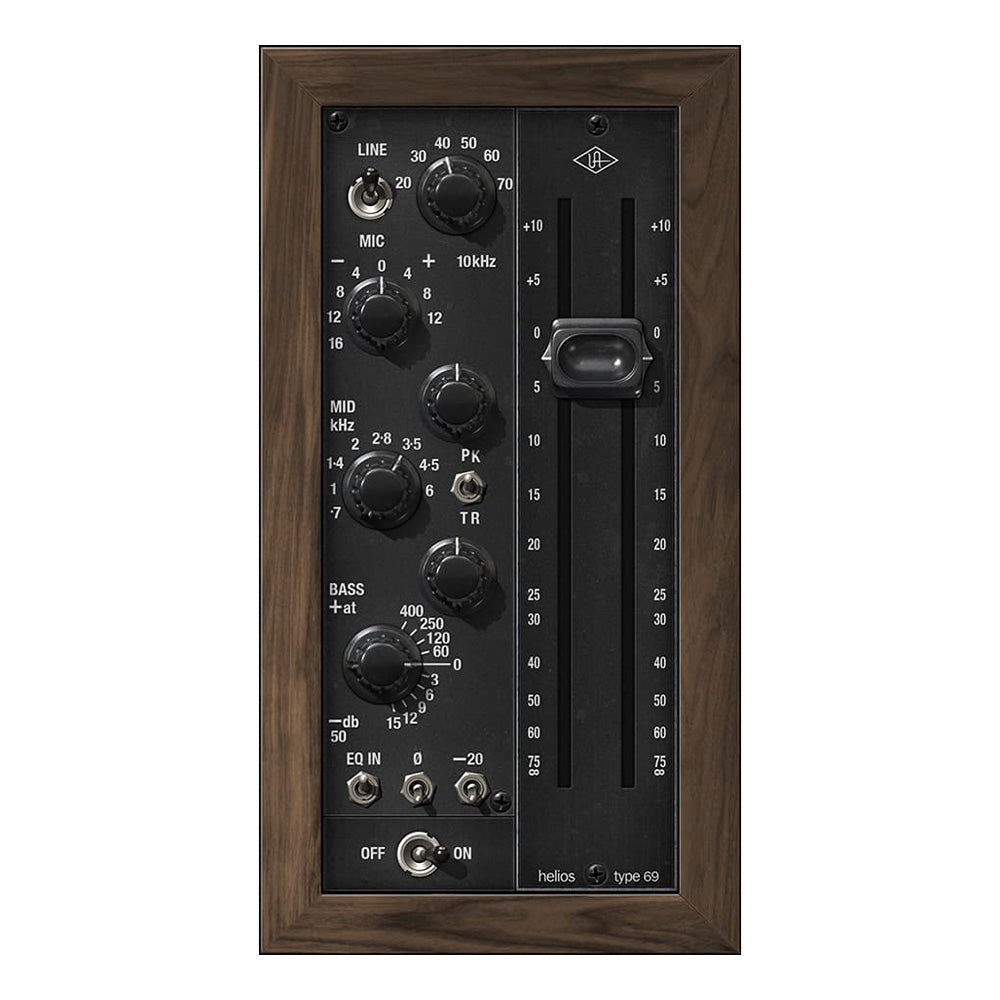 Universal Audio Helios Type 69 - Preamp and EQ Plugin (VST/AU/AAX / UAD or Native)