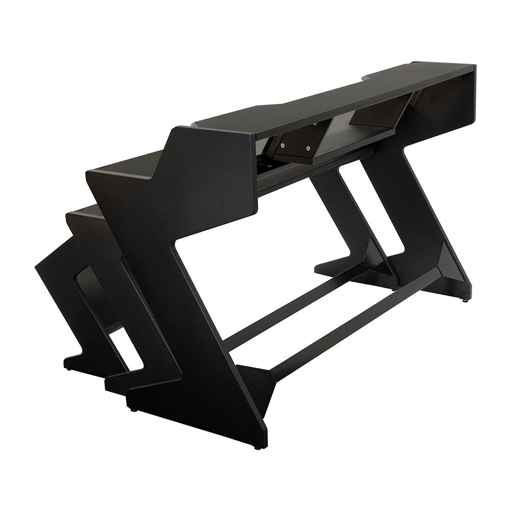 Ultimate Support Nucleus-Z Navigator - Complete Studio Workstation Desk with Rack and Keyboard Shelf
