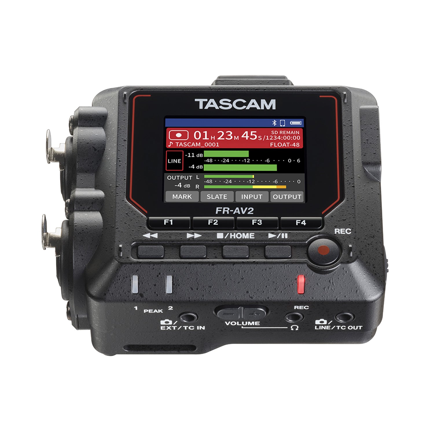 Tascam FR-AV2 - Compact 32-Bit Float Field Recorder and Timecode Generator with Mixer