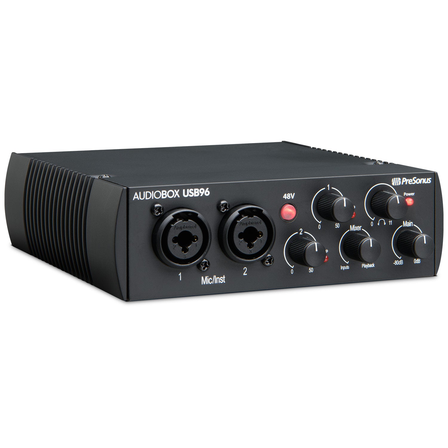 PreSonus AudioBox USB 96 2x2 USB Audio Interface 25th Anniversary Edition (Black)