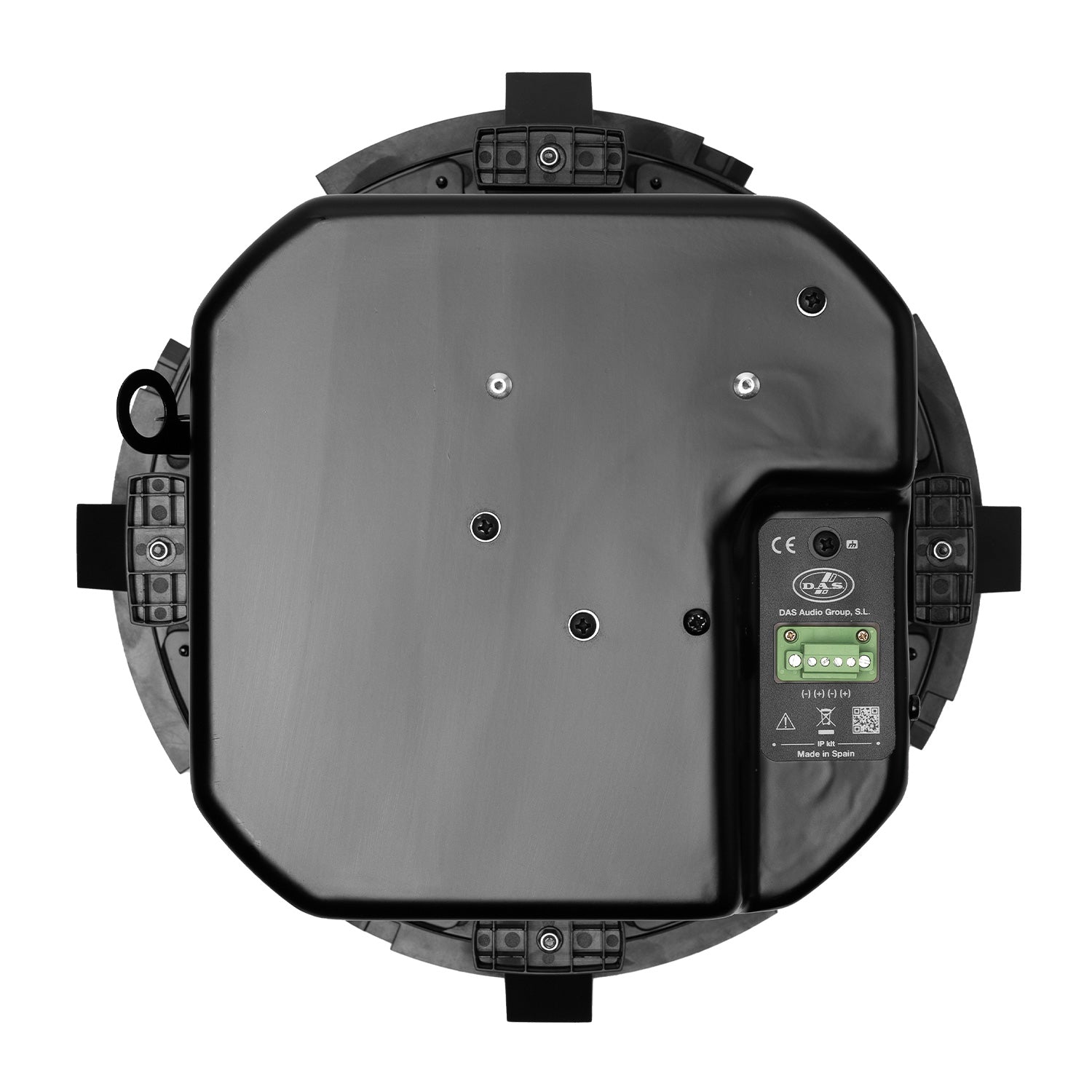 DAS DECO-80-T - Two-Way 8-Inch 70/100V Ceiling Loudspeaker (White)