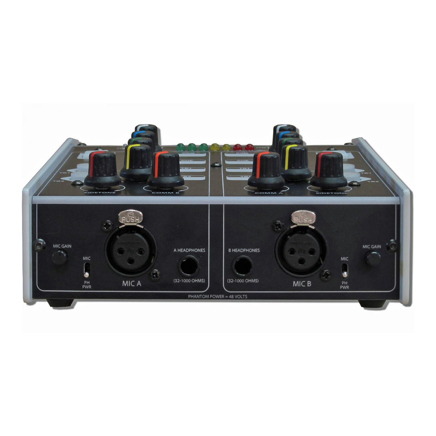 Glensound Express IP Mini X - Compact 2-User Dante / AES67 Commentary Unit