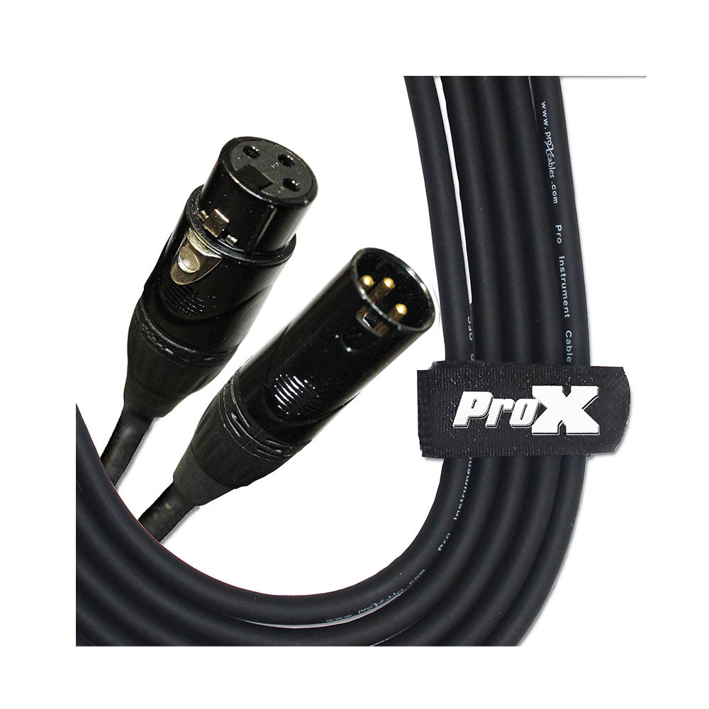 ProX XC-MIC100 100 Ft. Balanced XLR-F to XLR-M High Performance Microphone Cable