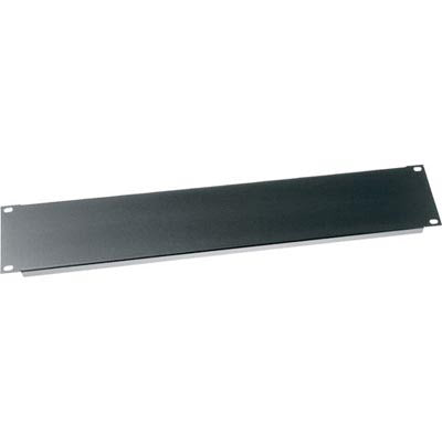 Middle Atlantic PBL-1 One-Space Flanged Aluminum Blank Panel - Black