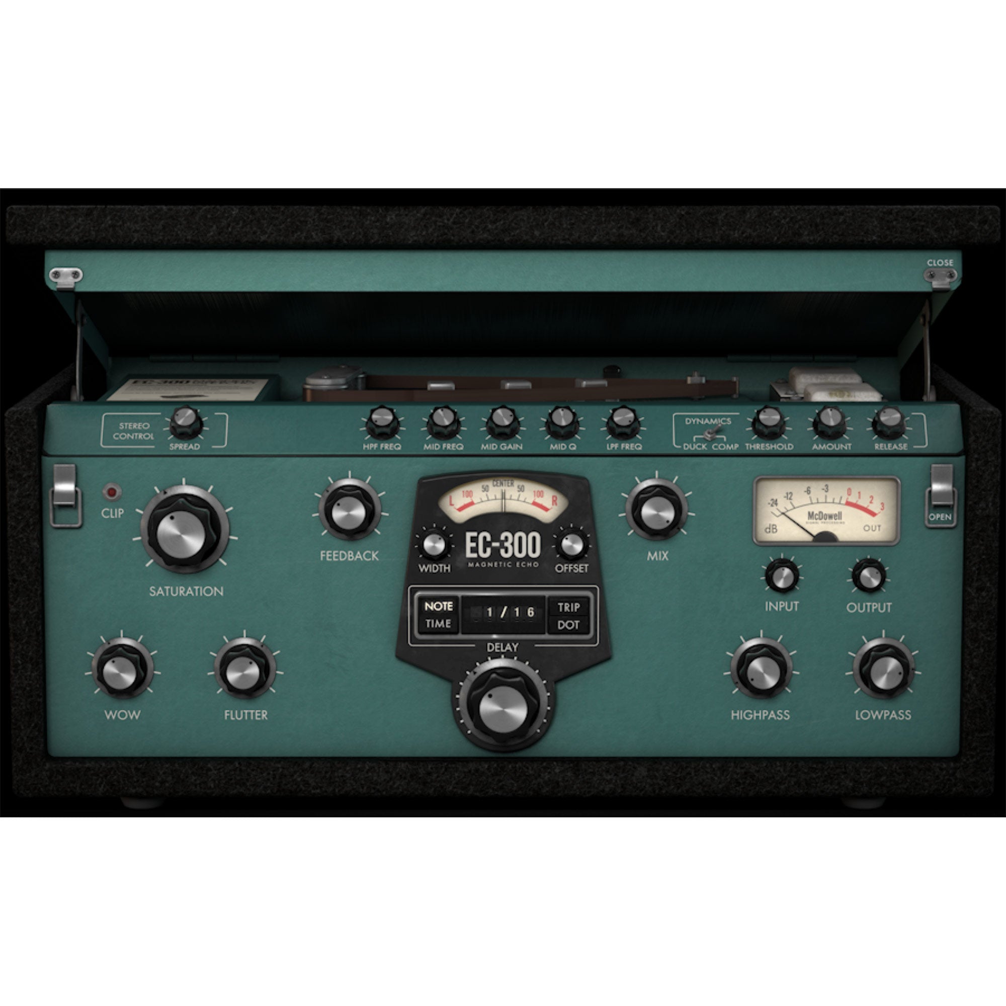 McDSP EC-300 Echo Collection HD V7 - Magnetic, Digital and Analog Delays (VST/AU/AAX DSP)