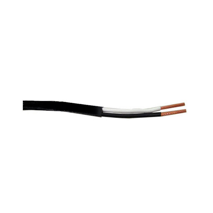 Belden 5000UE 12AWG 2 Conductor Install Speaker Cable (Black Jacket / Per Foot)