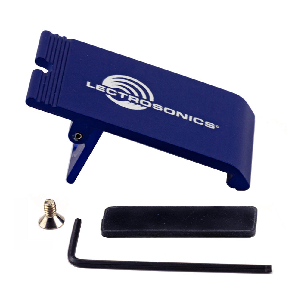Lectrosonics BCSLBL - Belt Clip Kit for LT / Dbu / DCHT Transmitters (Blue)