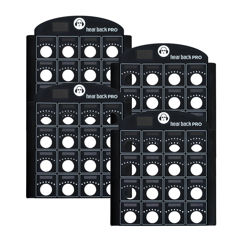 Hear Technologies PRO Digital Overlay 4 Pack (for Hear Back Pro)