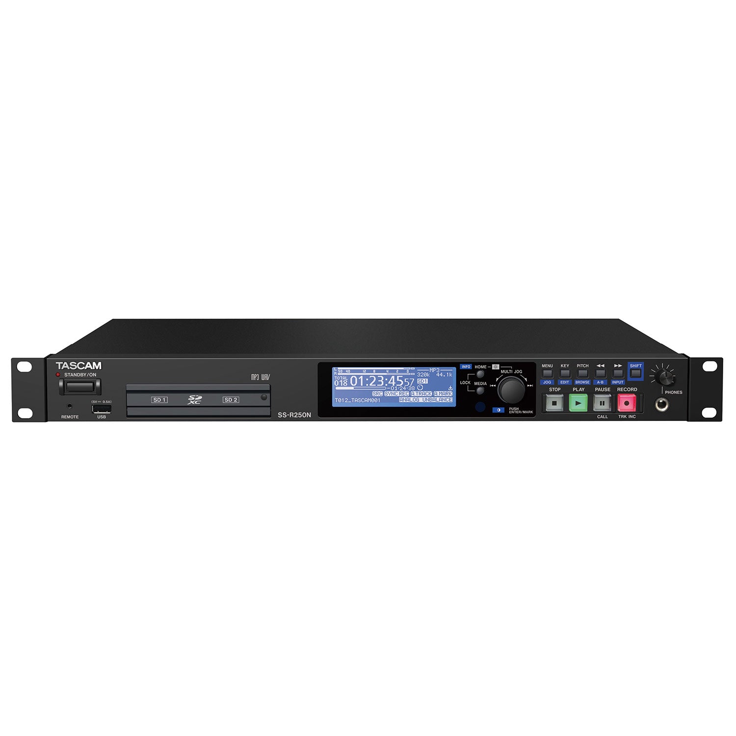 Tascam SS-R250N Solid State Recorder with Networking